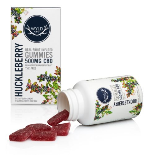 Wyld Gummies | CBD - 250mg, 500mg, 1000mg | RASPBERRY - The Canna Company